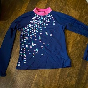 Lands End youth swim shirt